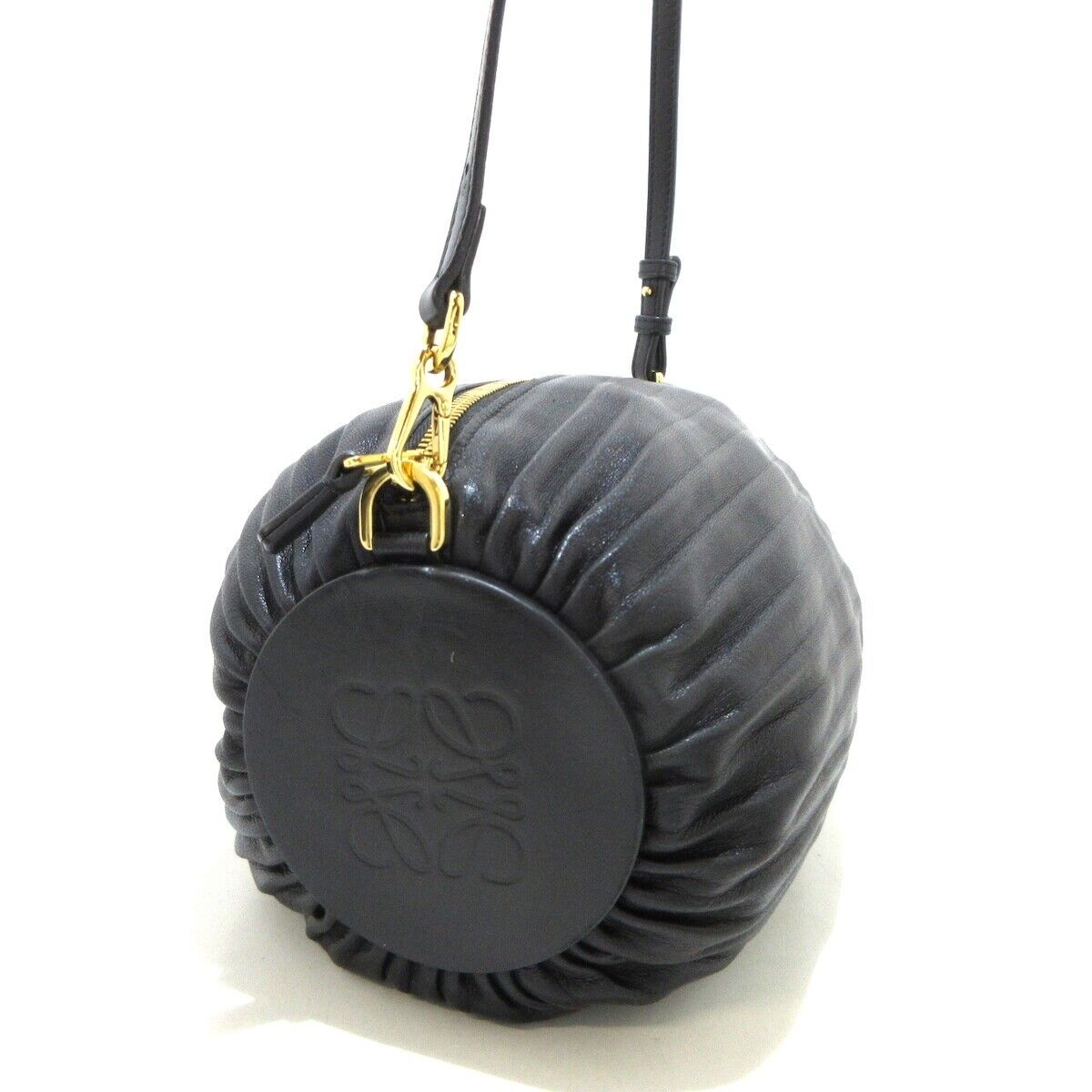 Auth LOEWE Bracelet Pouch A912P84X27 Black Nappa Leather - Women's Shoulder Bag  | eBay | eBay US