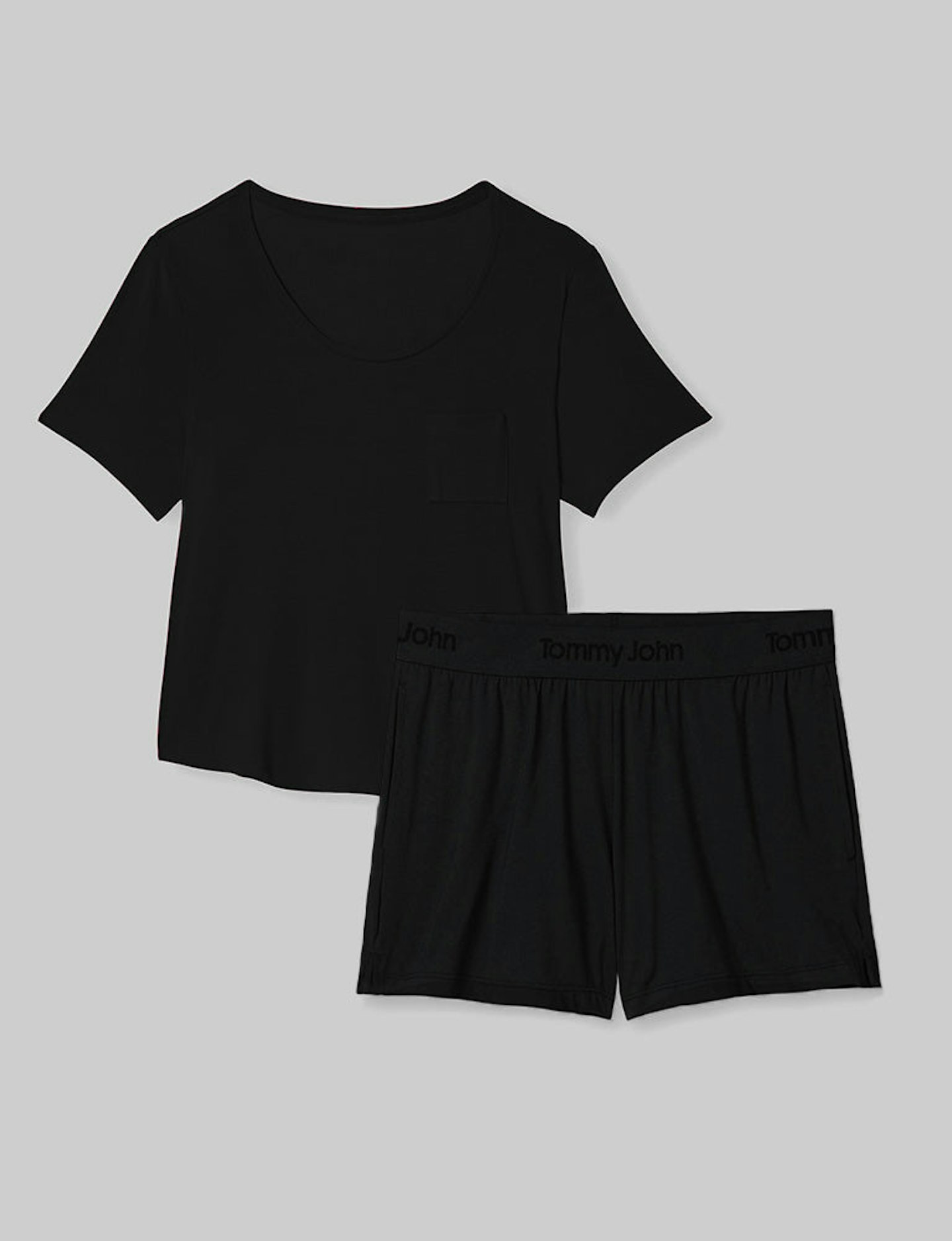 Women's Second Skin Sleep Pocket Tee & Short Set | Tommy John
