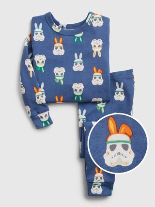 babyGap | Star Wars™ Bunny Graphic 100% Organic Cotton PJ Set | Gap (CA)