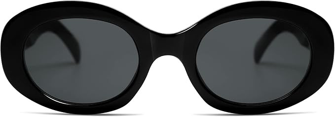 Allarallvr Oval Trendy Retro Sunglasses For Women Men Fashion Sun Glasses AR82158 | Amazon (US)