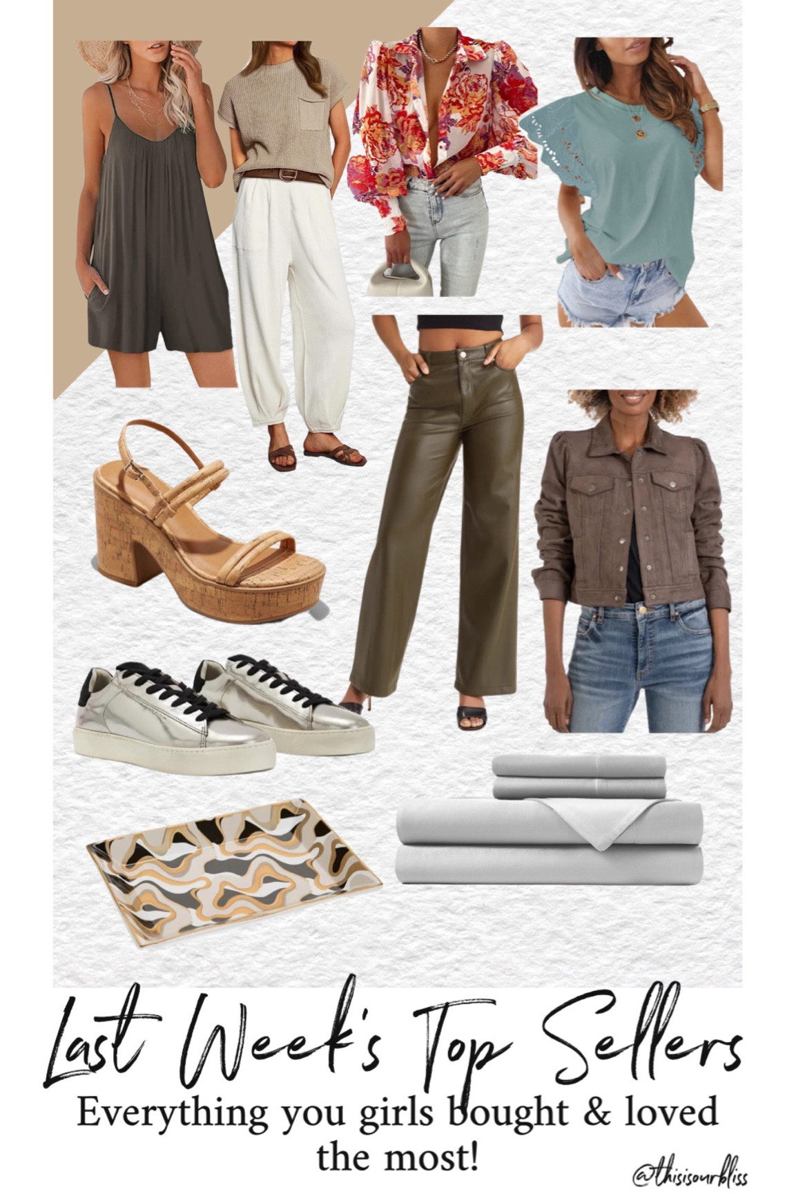 Last weeks top sellers! Everything you girls bought and loved the most! 🖤

#LTKsalealert #LTKFind #LTKshoecrush