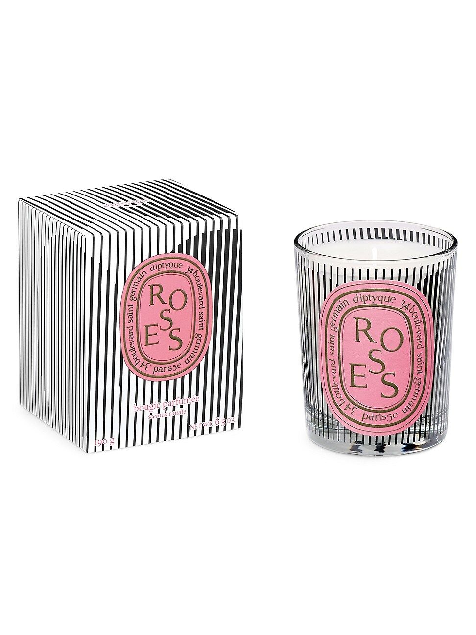 Diptyque Dancing Ovals 21 Roses Scented Candle | Saks Fifth Avenue