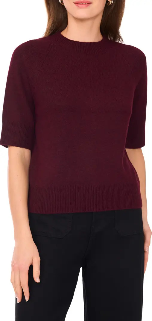 Crewneck Short Sleeve Sweater | Nordstrom Rack