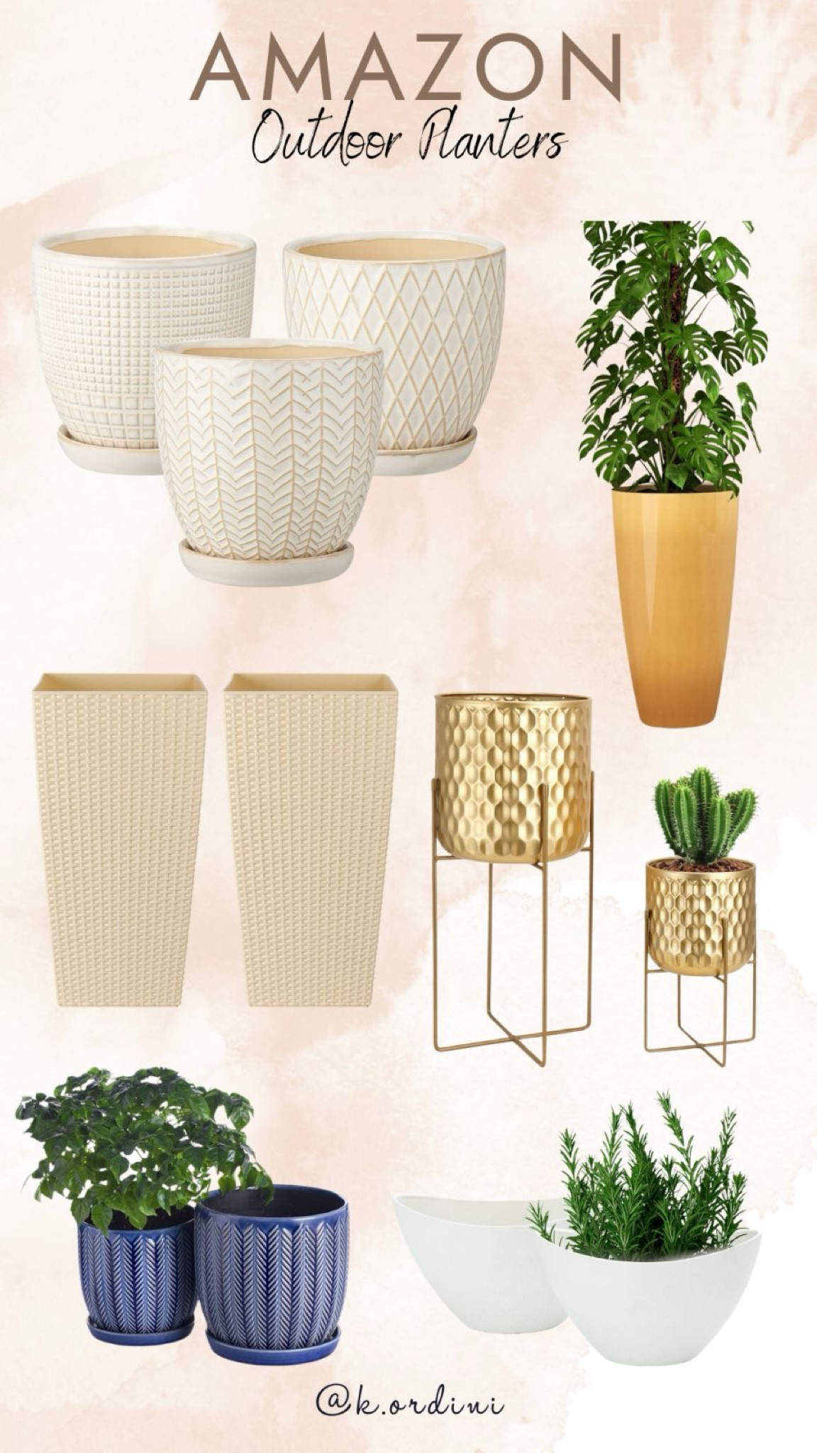 Transform your outdoor space with these stylish planters from Amazon! Whether you're creating a cozy garden oasis or adding greenery to your patio, these planters are the perfect way to elevate your outdoor decor. #AmazonPlanters #OutdoorDecor #GardenEssentials #GreenSpaces #PatioPerfection

#LTKhome