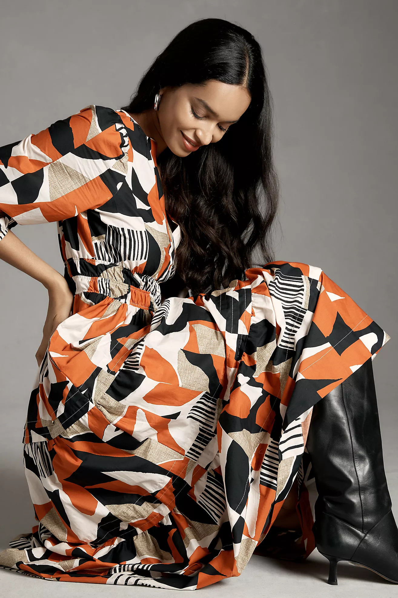 The Long-Sleeve Somerset Maxi Dress | Anthropologie (US)