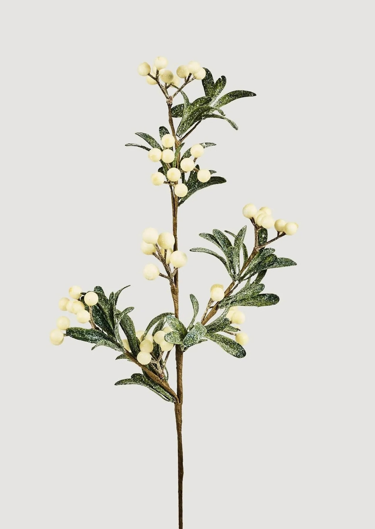 Cream Berry Branch | Faux Holiday Berries | Afloral.com | Afloral