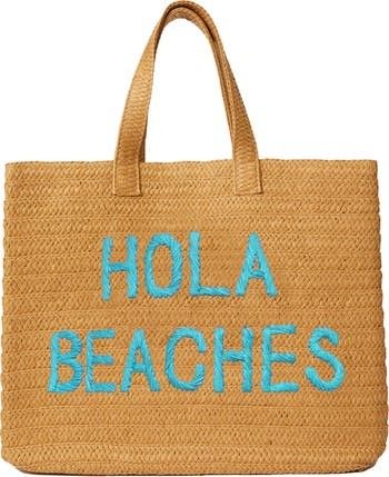 Hola Beaches Straw Tote- Beach Tote  | Nordstrom