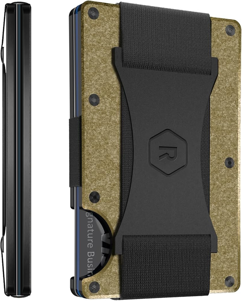 The Ridge Slim Minimalist Mens Wallet With Front Pocket and RFID Safety Blocking - Card Holder Wa... | Amazon (US)