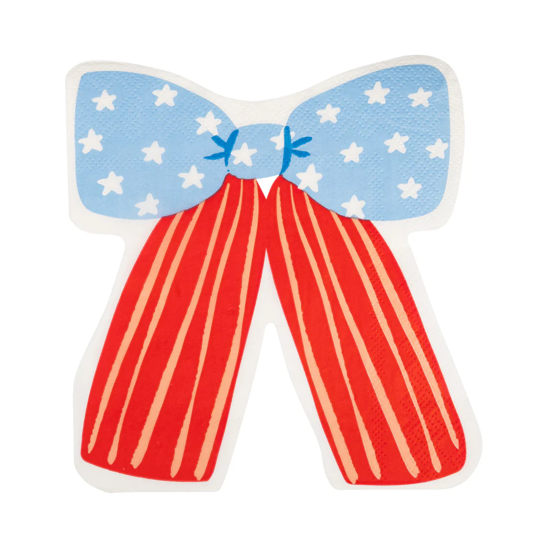 Bow Shaped Paper Napkin | My Mind's Eye