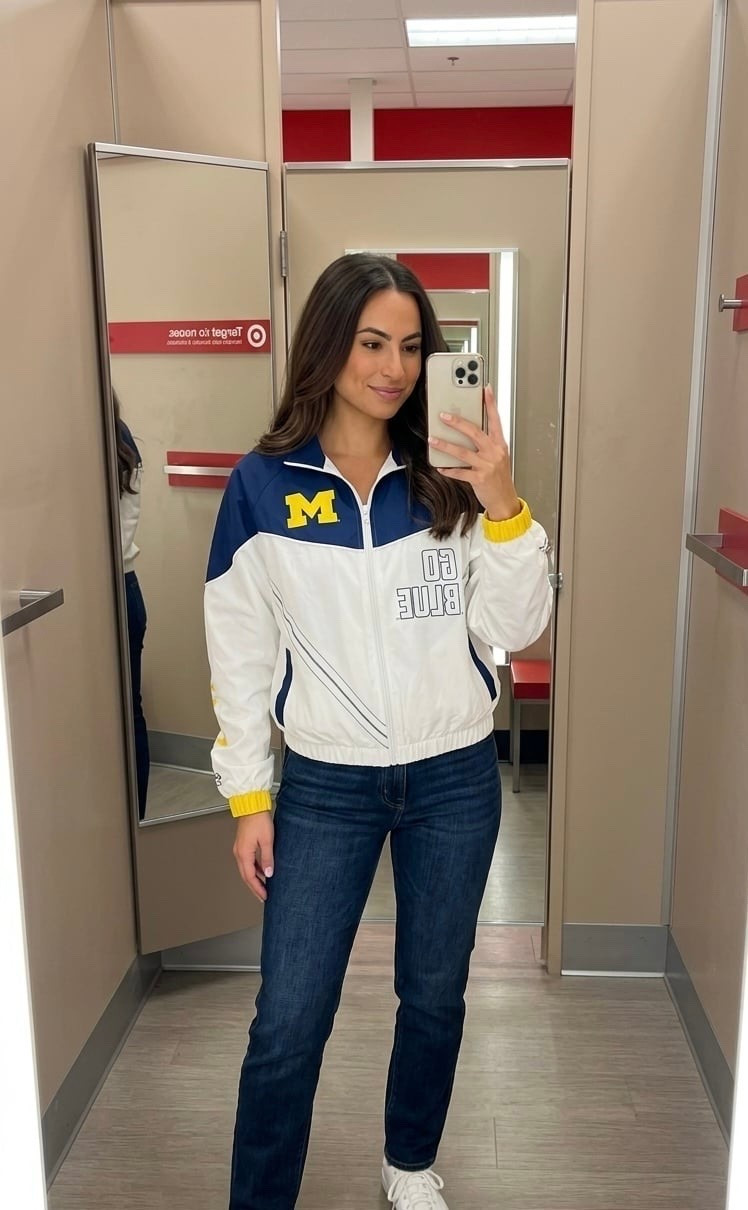 Michigan game day outfit 💙💛🏈 Target has the cutest Michigan Wolverines apparel right now! Sharing affordable Michigan game day outfits, tailgate outfit ideas, Michigan football apparel, and easy college football looks for football season.

#MichiganGameDay #MichiganWolverines #MichiganFootball #GoBlue #MichiganApparel #MichiganOutfit #GameDayOutfit #CollegeGameDay #CollegeFootballOutfit #TailgateOutfit #FootballOutfit #TargetFinds #TargetStyle #GameDayStyle #LTKFinds #LTKStyle
 

 