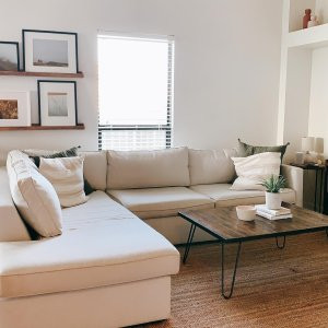 Harris 2-Piece Bumper Chaise Sectional (100"&ndash;116") | West Elm (US)