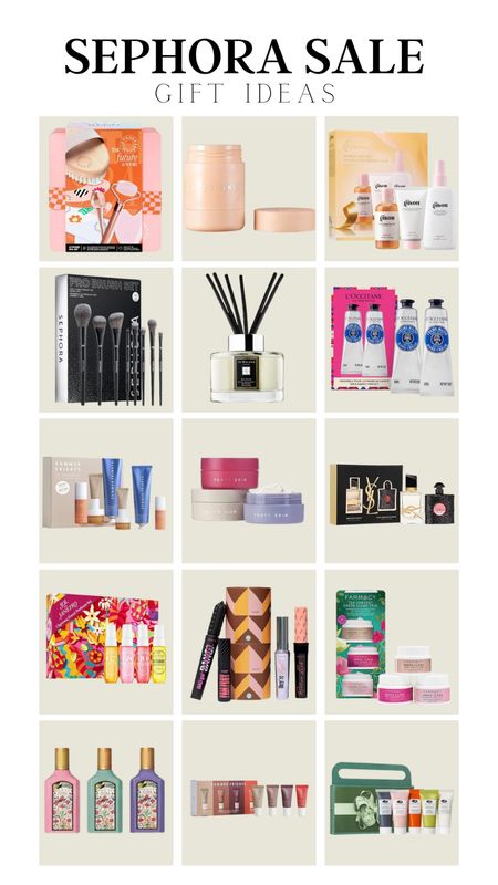 Sephora sale gift ideas! 

#LTKsalealert #LTKGiftGuide #LTKbeauty