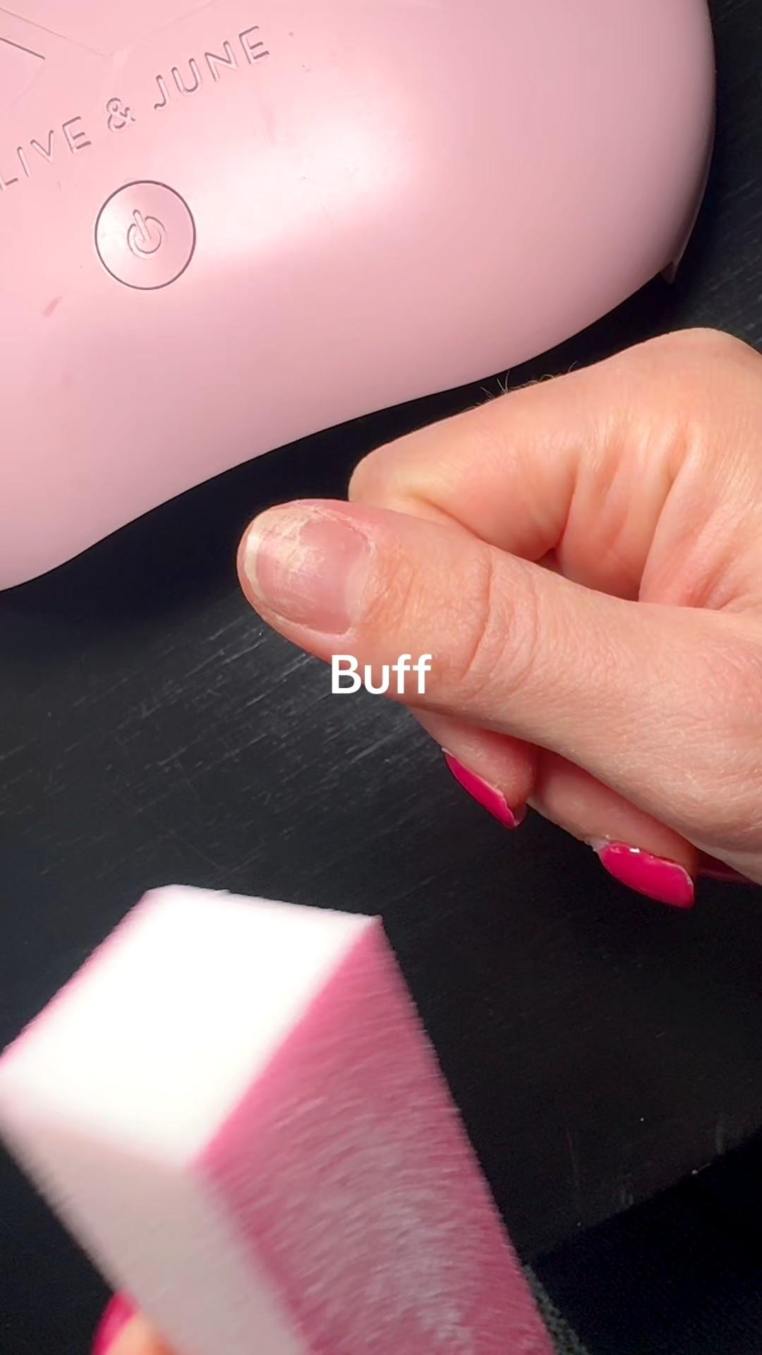 @Olive & June builder gel and nail form tutorial!
/ The right thumb has been by
far the most difficult nail to apply this too since I'm right handed! 

#LTKBeauty