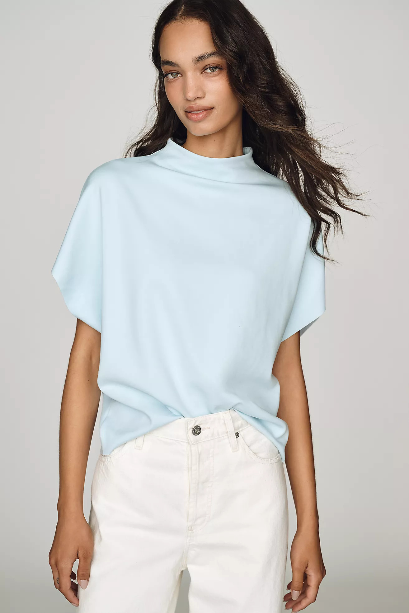 By Anthropologie Mock-Neck Top | Anthropologie (US)