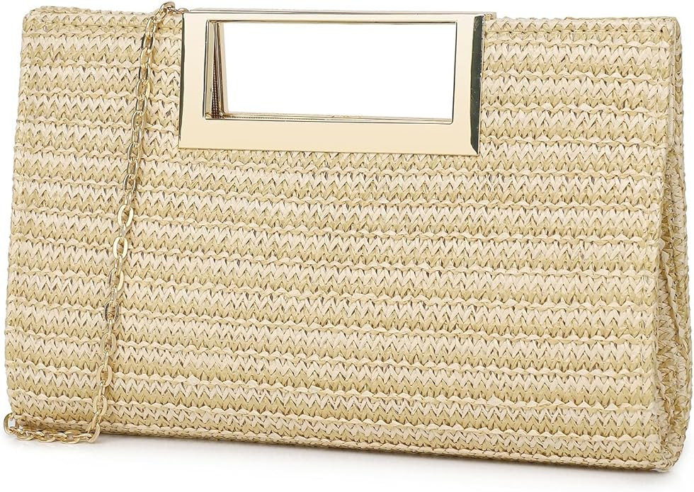 Clutch Purse for Women Fashion PU Leather Evening Bag Elegant Purse for Wedding Party Formal Dail... | Amazon (US)