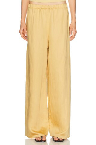 Jenni Kayne Summer Demi Pant in Lemon | FWRD 