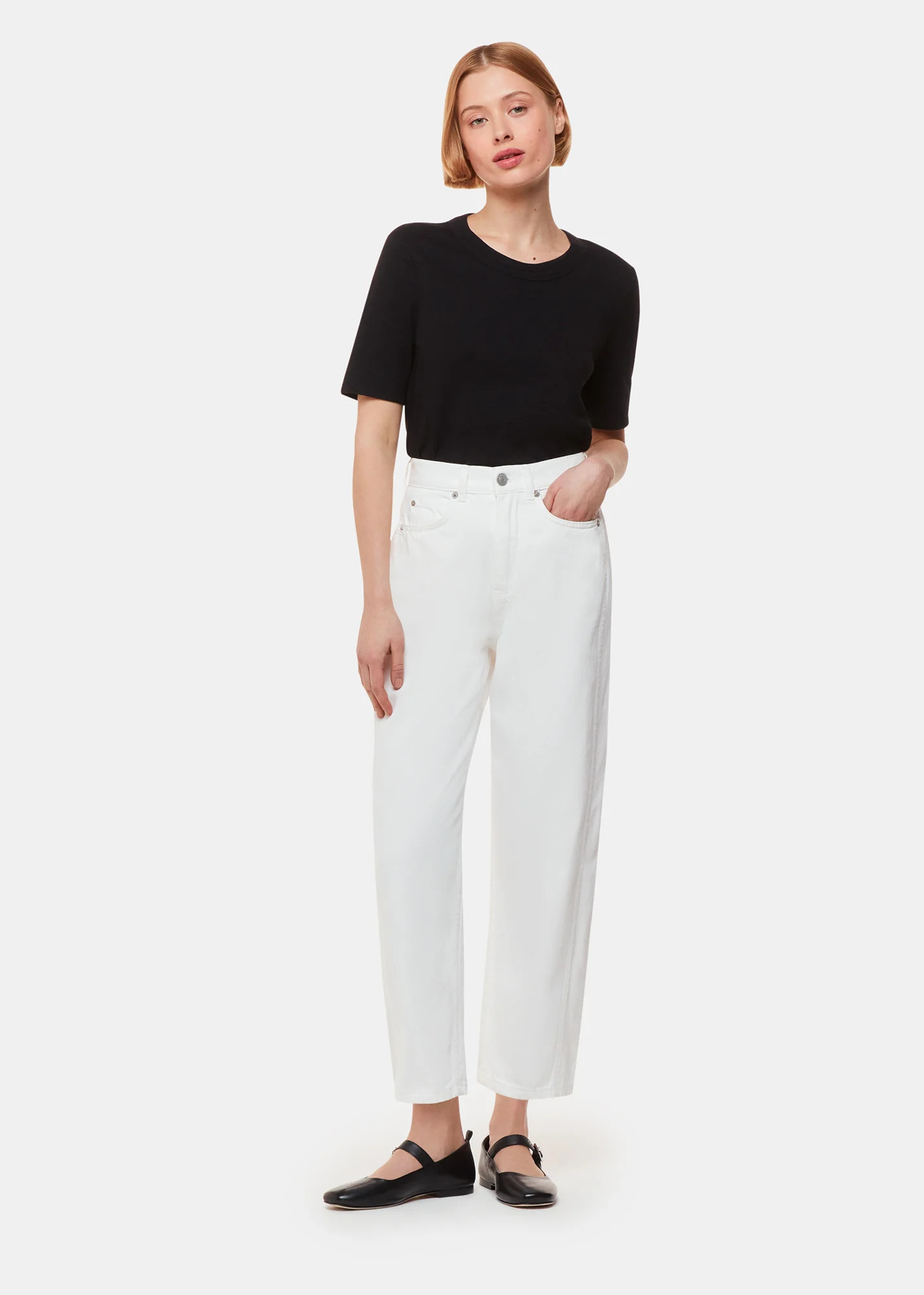 Whistles Women's Authentic Barrel Leg Jean | Whistles