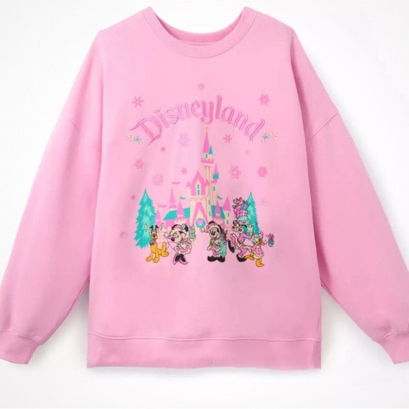 Santa Mickey Mouse and Friends Holiday Pullover Sweatshirt Disneyland | Poshmark
