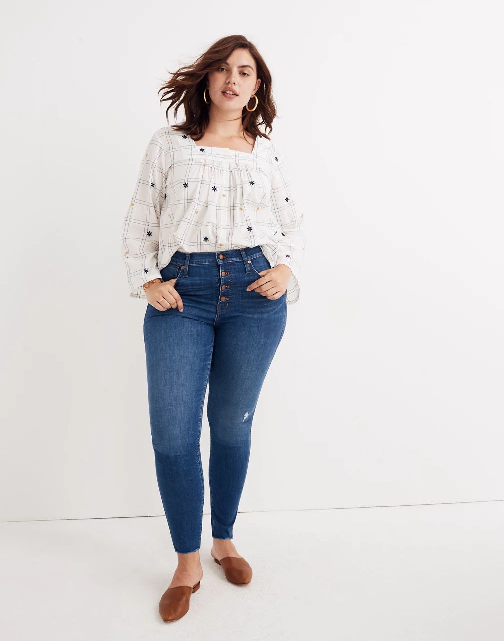 10" High-Rise Skinny Jeans in Hanna Wash | Madewell