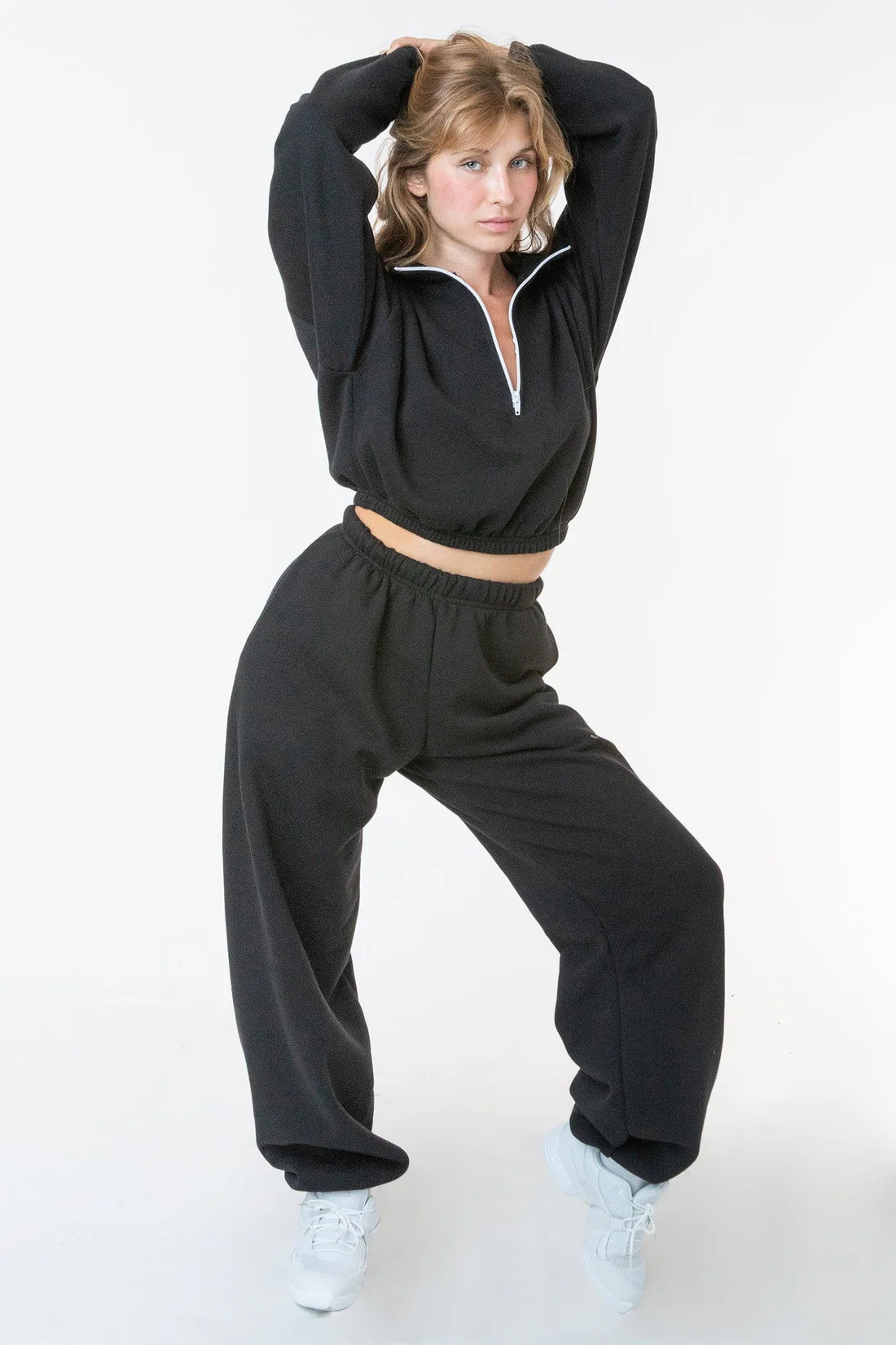 F394 - Flex Fleece High Waist Sweatpant | Los Angeles Apparel