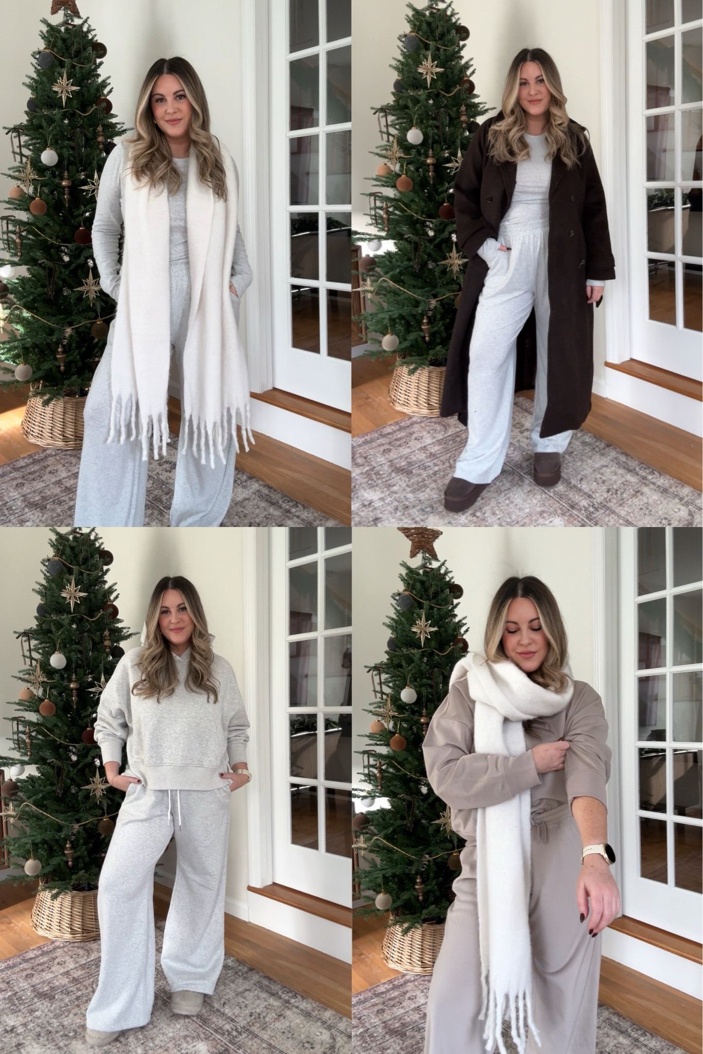 #AbercrombiePartner Coziest matching sets just in time for the holidays. These would all make great gifts, too! Use code HOLIDAYRUSH to stack an extra 20% off! Sized up to a L in both (not necessary to size up, but I always prefer my loungewear a little looser).

@abercrombie, Abercrombie outfit, matching set, matching lounge set, cozy sets, casual holiday outfit, casual winter outfit, lounge set, loungewear, gift ideas for her, gifts for her

#LTKSeasonal #LTKHoliday #LTKGiftGuide