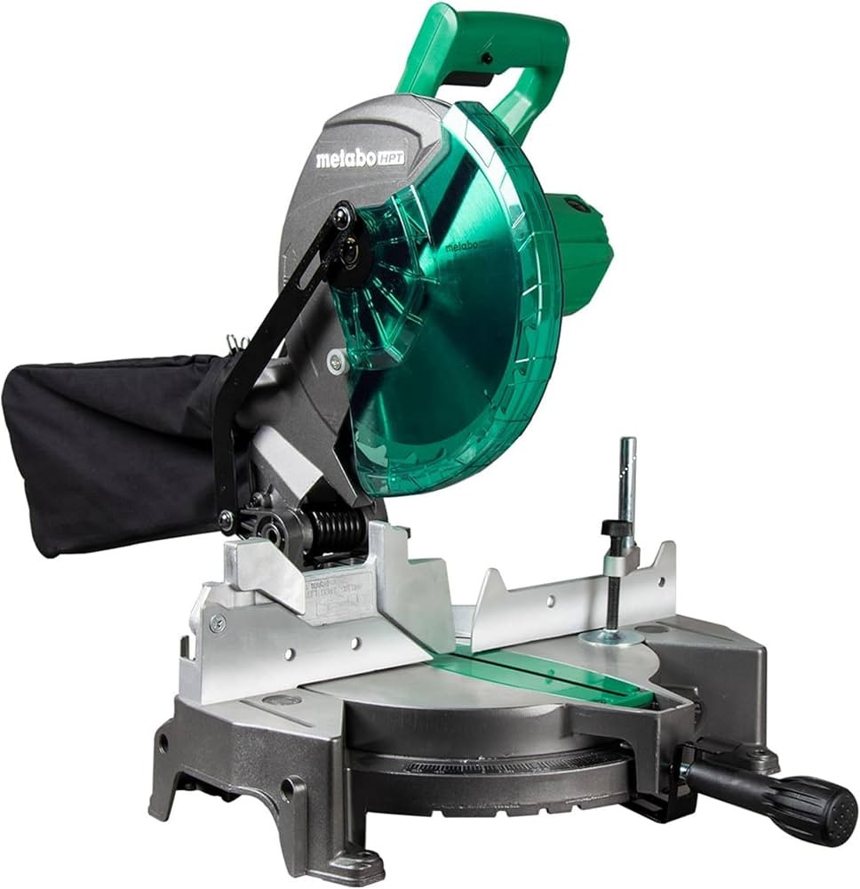 Metabo HPT | Compound Miter Saw | 10-Inch | Single Bevel | 15-Amp Motor | 0-52° Miter Angle Rang... | Amazon (US)