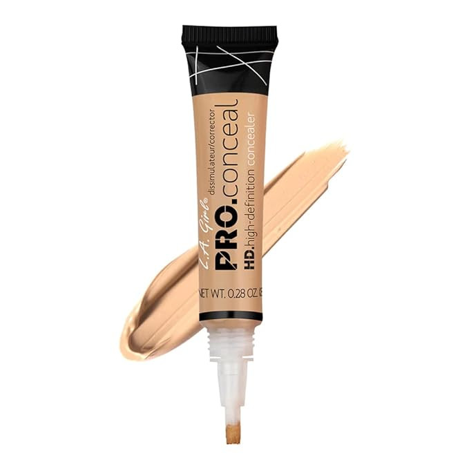 L.A. Girl Pro Conceal HD Concealer, Creamy Beige, 0.28 Ounce | Amazon (US)