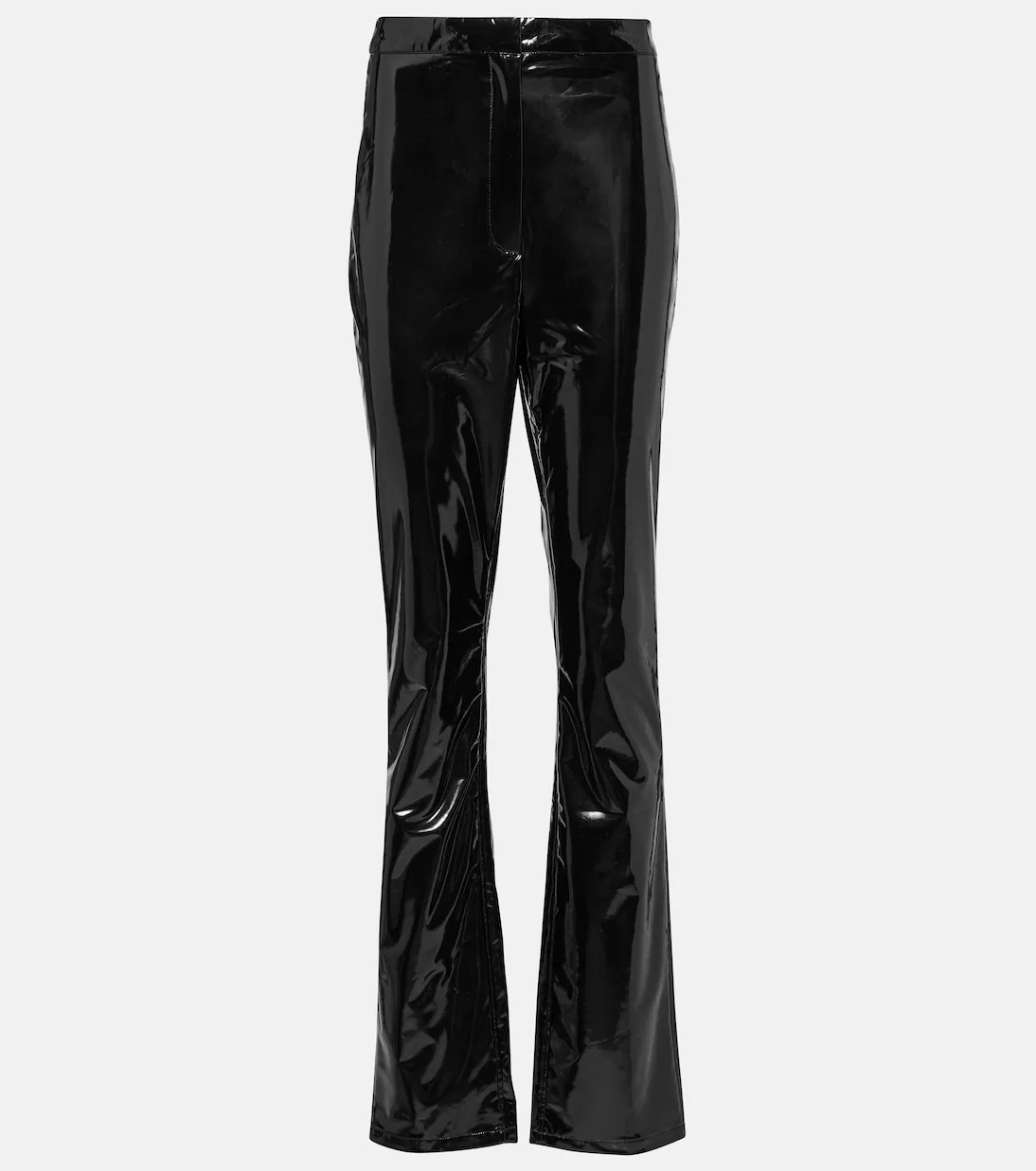 High-rise vinyl slim pants | Mytheresa (INTL)