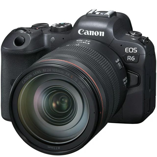 Canon EOS R6 Full-Frame Mirrorless Camera + RF24-105mm F4 L is USM Lens Kit | Walmart (US)