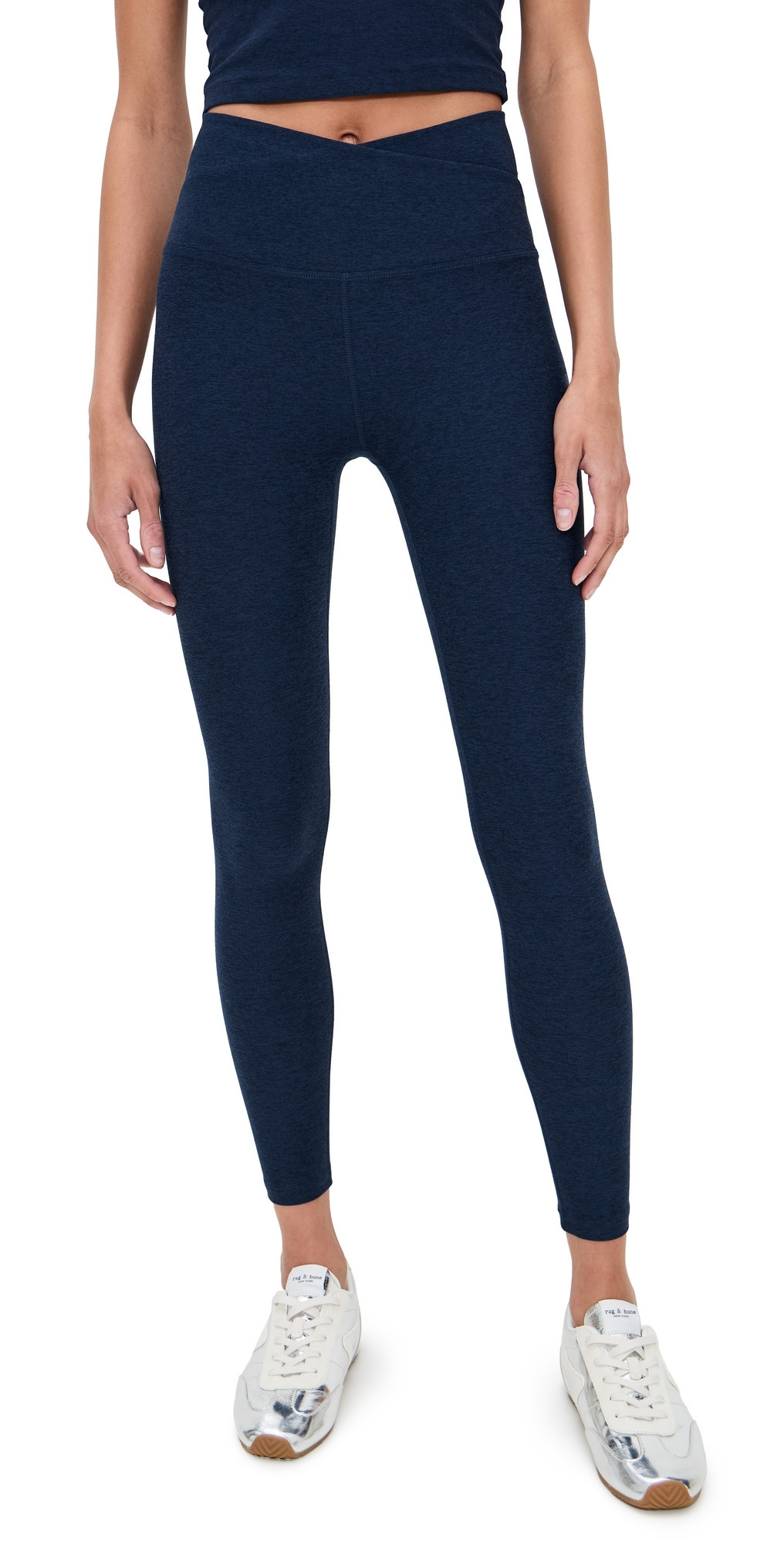 Beyond Yoga Spacedye At Your Leisure Leggings Nocturnal Navy XXS | Shopbop