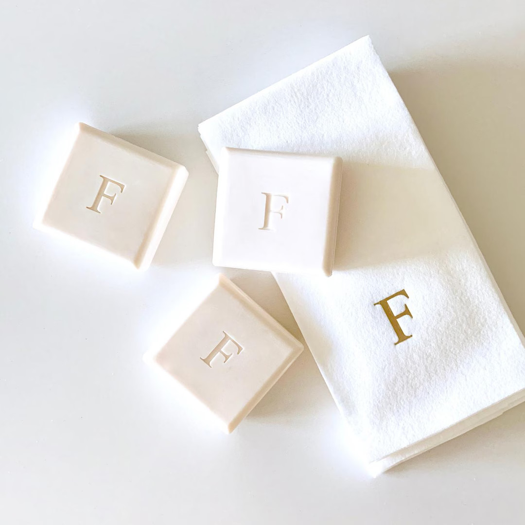 Personalized Linen Like Paper Towel and Monogram Napkins Set Gift Idea Wedding Party Gifts Christ... | Etsy (US)