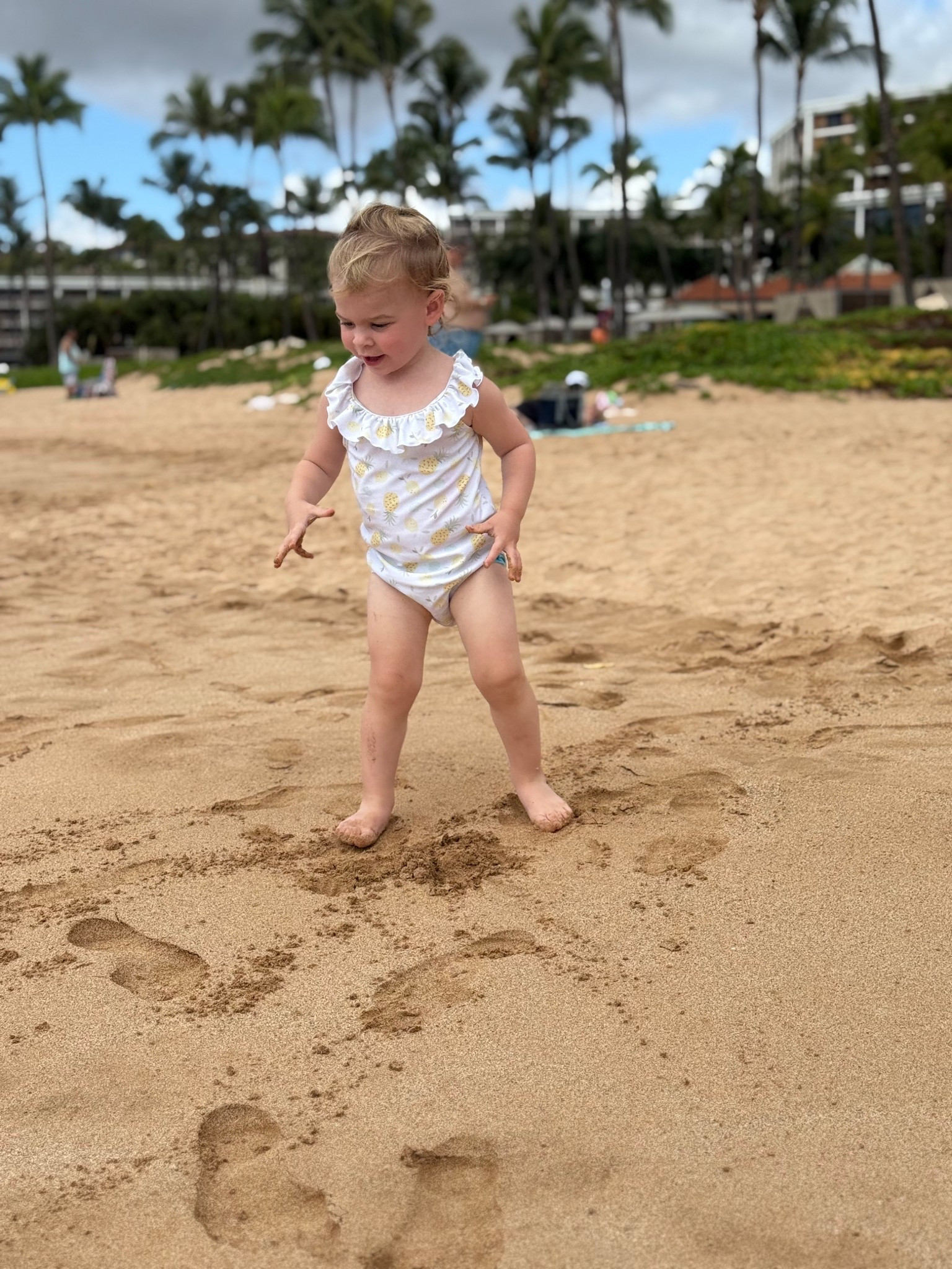 I ordered this swimsuit last minute from Amazon before our trip for Ella bc she needed a couple more swimsuits and it ended up being so cute with the little pineapples 🍍 Under $20! 

Amazon, Gerber, toddler girl swimsuits, toddler swimsuits, toddler girl vacation outfit, family vacation 



#LTKKids #LTKSwim #LTKFindsUnder50