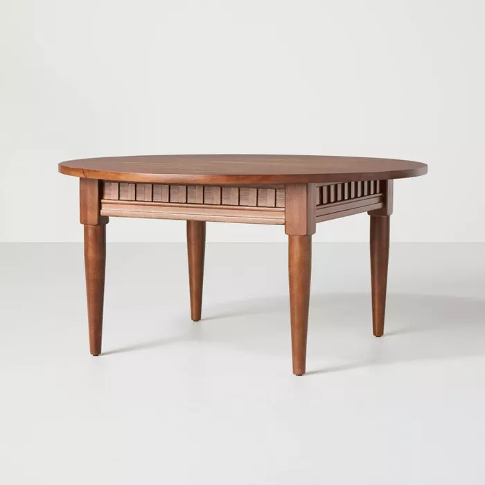 Turned Leg Wood Coffee Table Brown - Hearth & Hand™ with Magnolia | Target