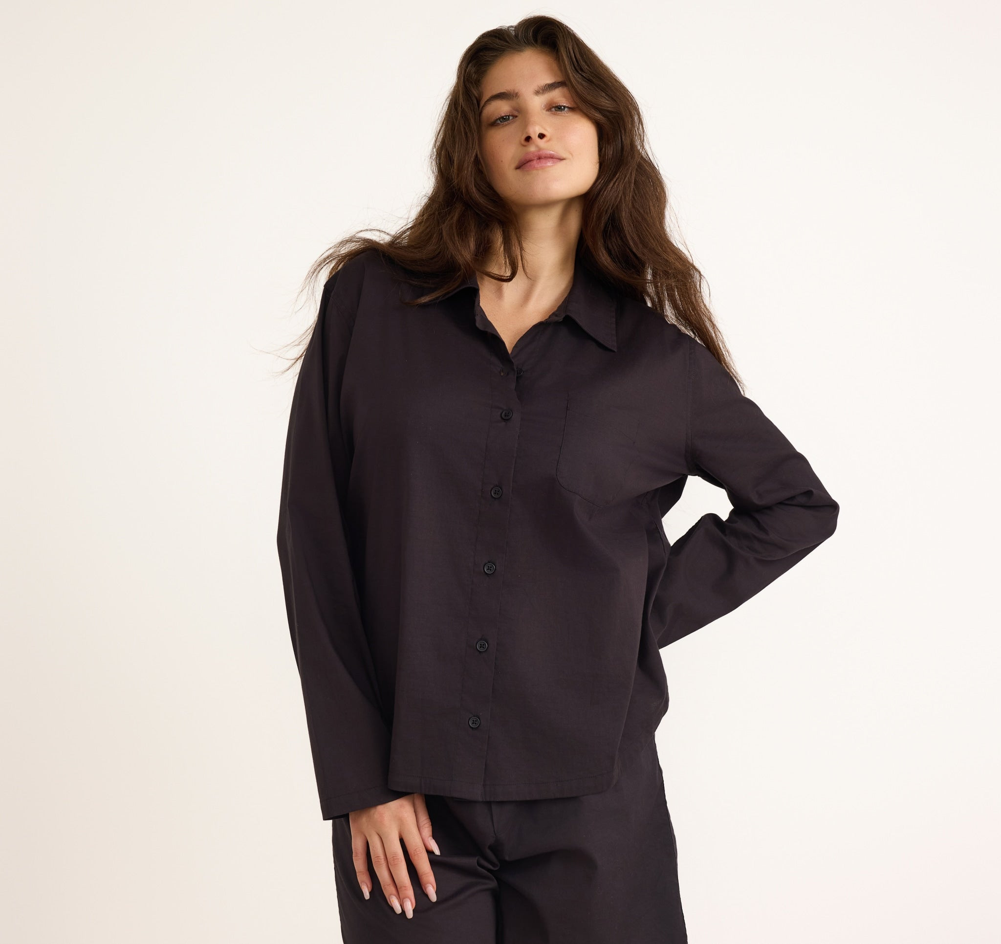 Buy Core Sleep Poplin Shirt | Fast Delivery | Organic Basics EU | Organic Basics