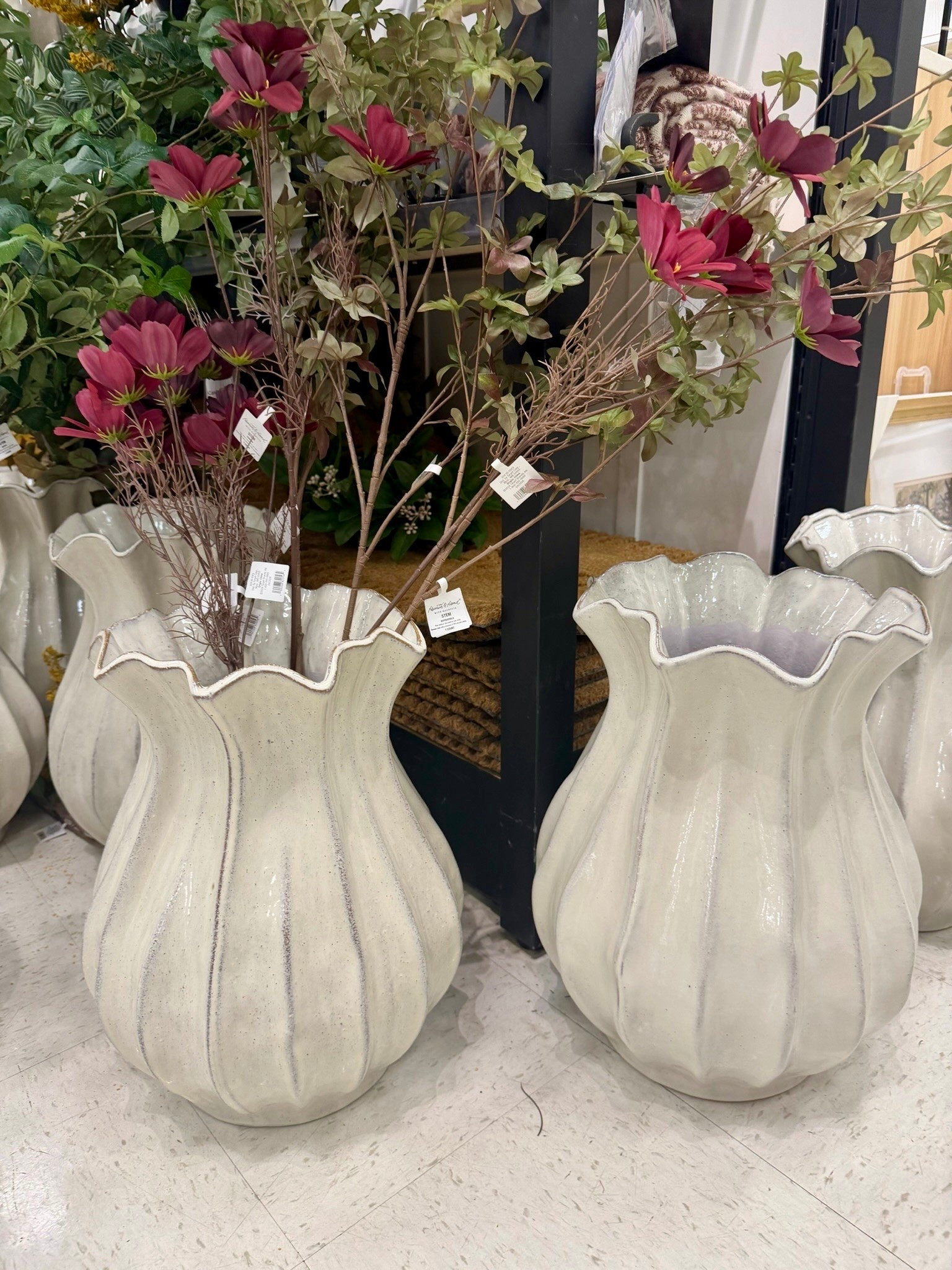 These sculptural vases are such a beautiful fall find. The soft, organic shape works beautifully with seasonal branches and stems, while the neutral finish keeps the look natural and elevated.

I linked these vases along with a few seasonal stems so you can create a similar arrangement at home.
@Target

#LTKSaleAlert #LTKU #LTKHome
