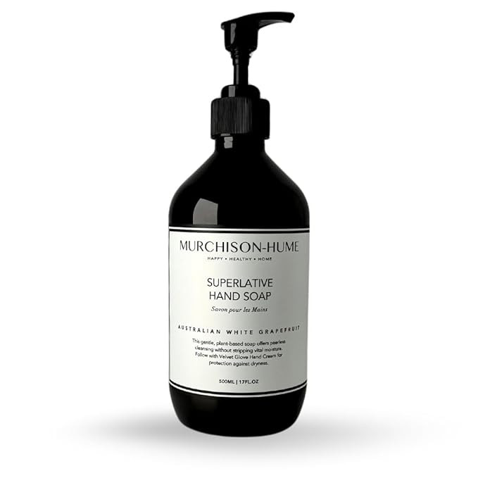 Murchison-Hume Luxury Vegan Hand Soap with Pump Dispenser, Moisturizing Hand Wash, SLS, Paraben &... | Amazon (US)