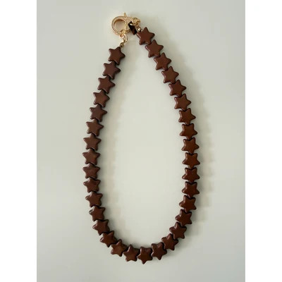 Star Necklace - Small - Brown Small / Brown | Smith and Co. Jewel Design