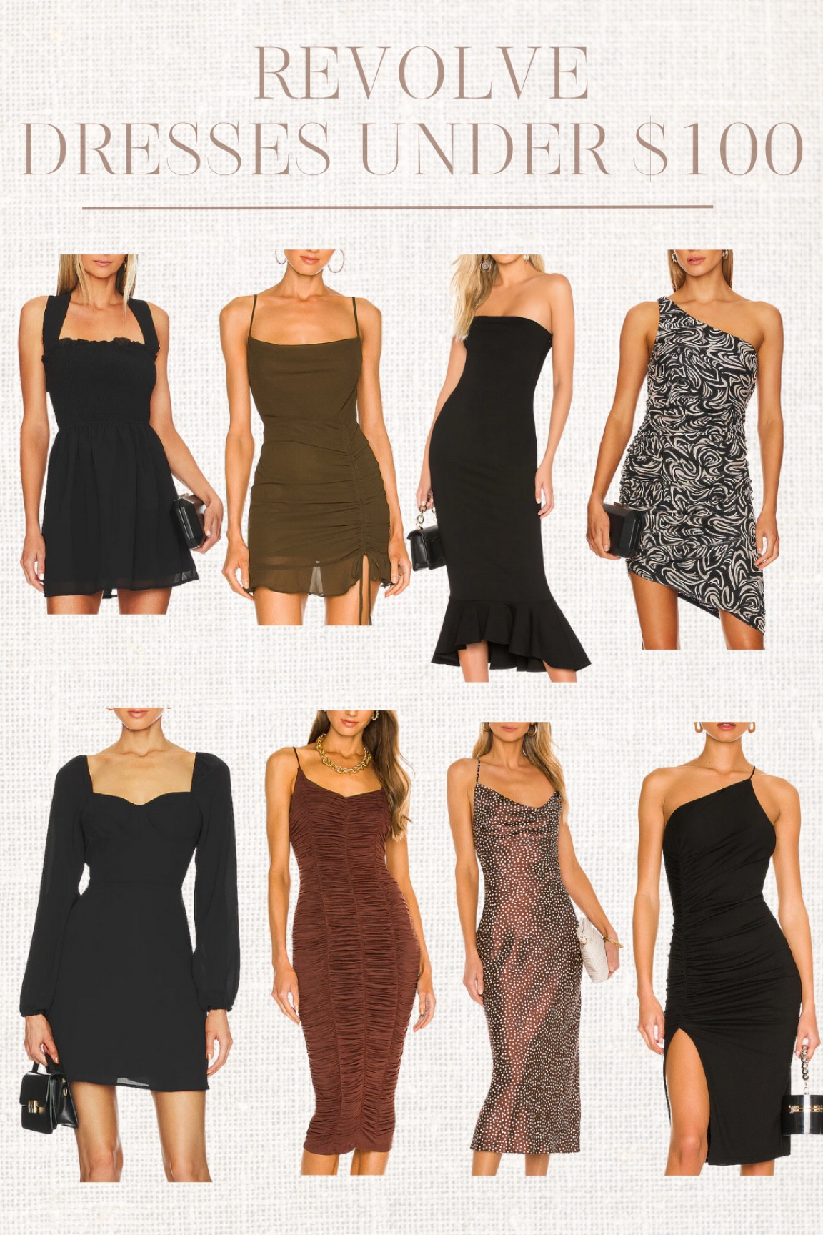 Revolve Dresses Under $100
#LauraBeverlin #RevolveDresses Dresses #WeddingGuest #WeddingGuestDresses

#LTKunder100 #LTKfit 

#LTKwedding