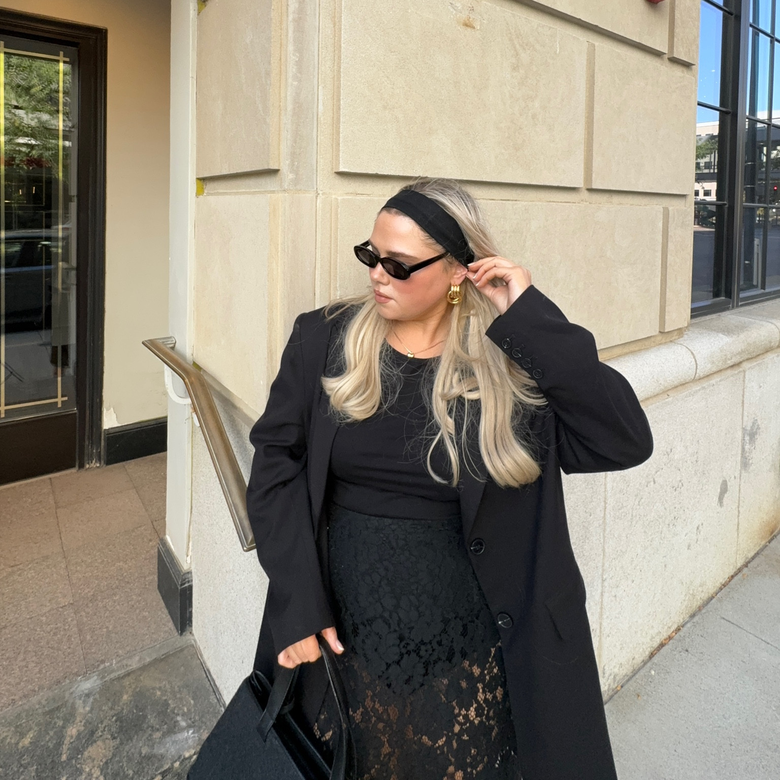 A fashion week ‘fit that never got worn finally getting its flowers 🖤

#LTKStyleTip #LTKItBag #LTKFindsUnder100