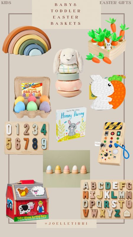 Easter basket ideas for baby and toddler. #easter #easterbaskets #target #amazon #littlekids #baby

#LTKkids #LTKSeasonal #LTKbaby