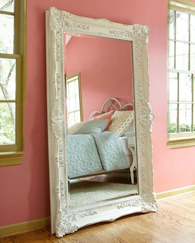 Antique White" Mirror | Horchow