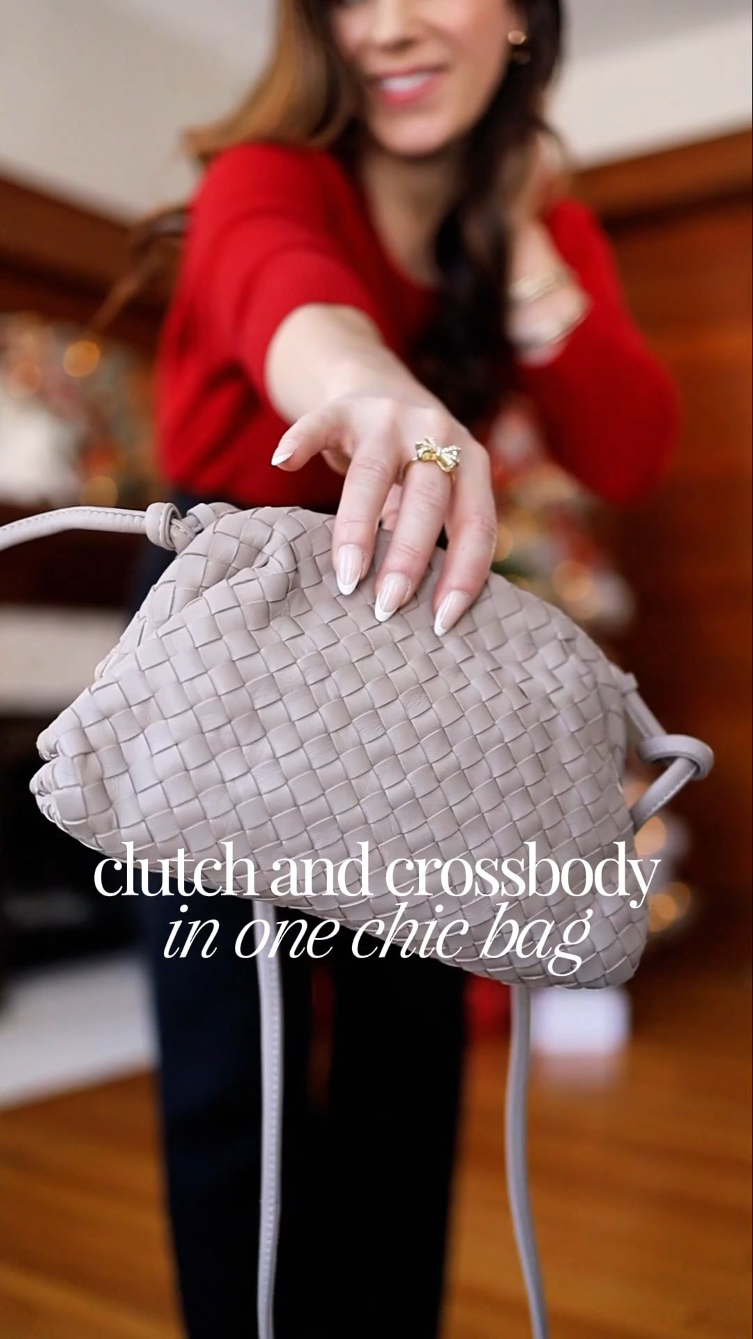 This one's a stunner! A clutch and crossbody bag all in one. The woven texture adds interest to any outfit. A great bag option for travel because the Quince stylr doesn't take up a lot of room but still cam accommodate all your essentials. 

#LTKTravel #LTKPetite #LTKOver40