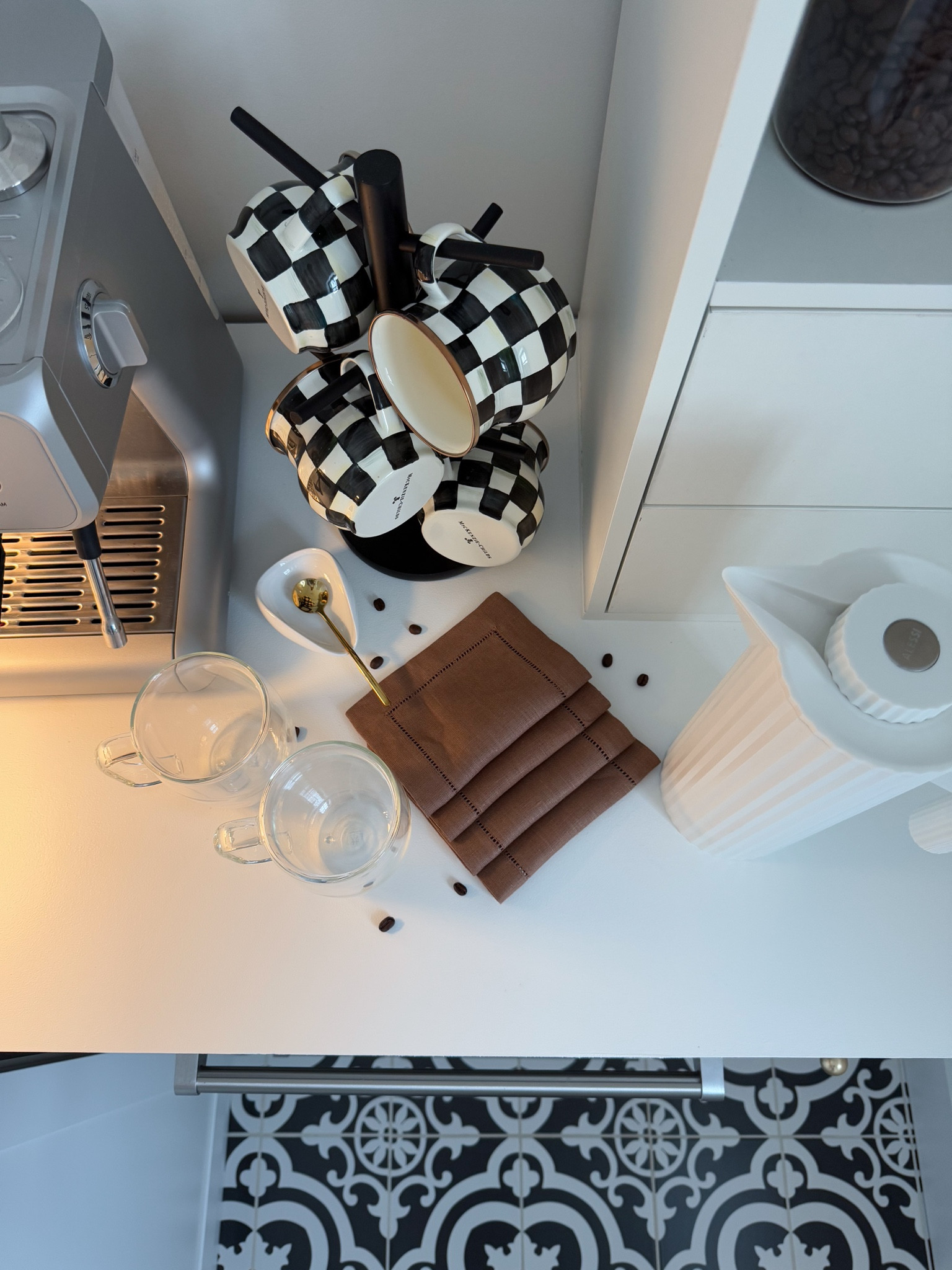 Coffee bar essentials & make it extra cozy! ☕️ 

 #perigold
@perigold
#coffeebar


#LTKHome #LTKSeasonal #LTKStyleTip