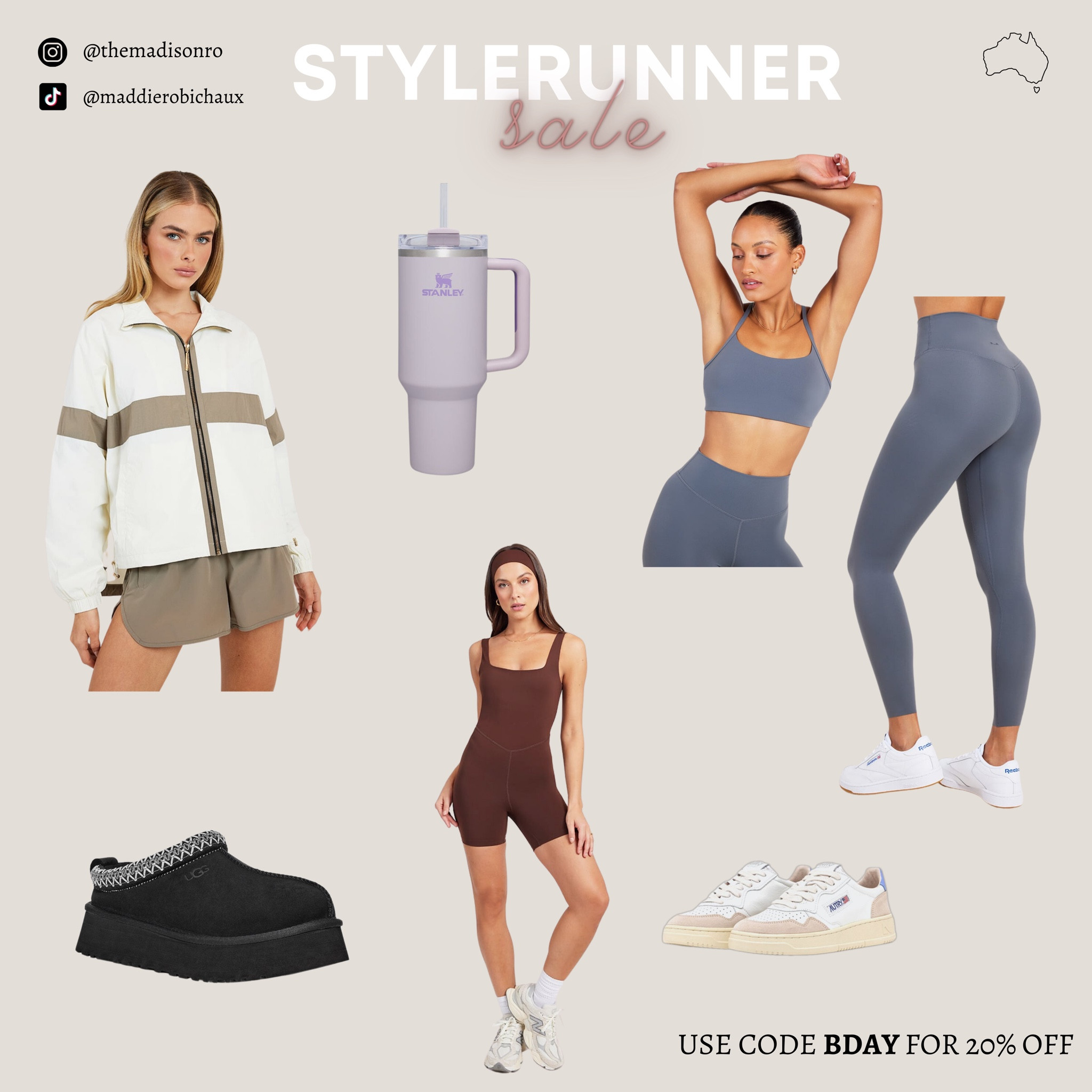 Style Runner Sale Finds! 
Athletic Wear, LTK Australia, Uggs on sale, Wind Breaker, Matching Set, Athletic Set

#LTKfindsunder100 #LTKaustralia #LTKSeasonal