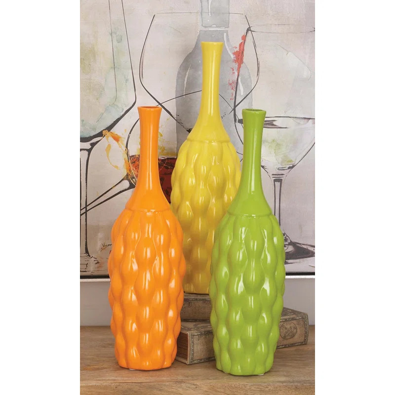 Ceramic Floor Vase (Set of 3) | Wayfair North America