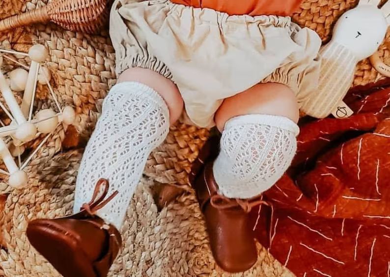 Crochet knee high socks, toddler and baby socks | Etsy (US)
