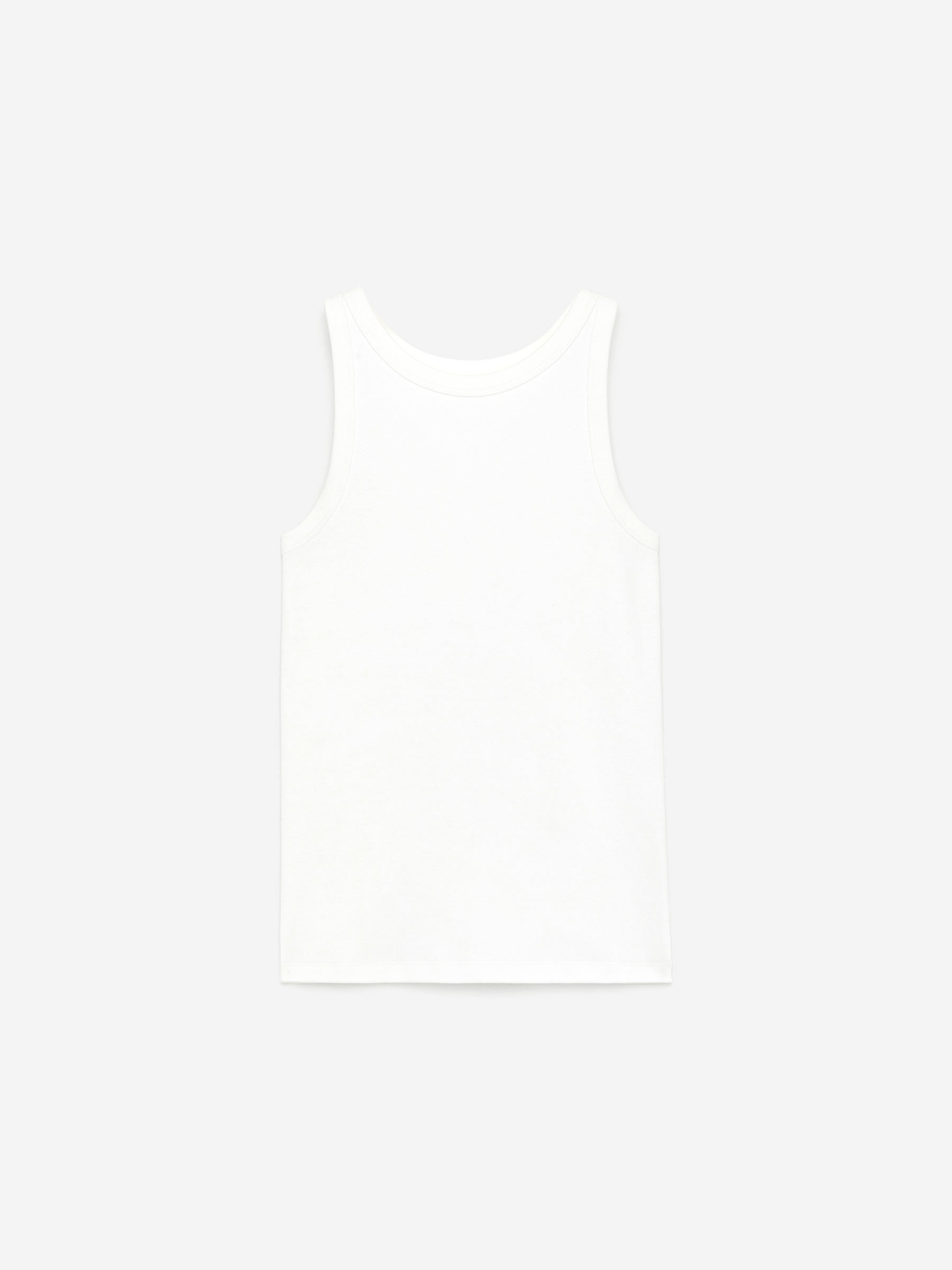 Rib Tank Top – White – Women – ARKET GB | Arket UK