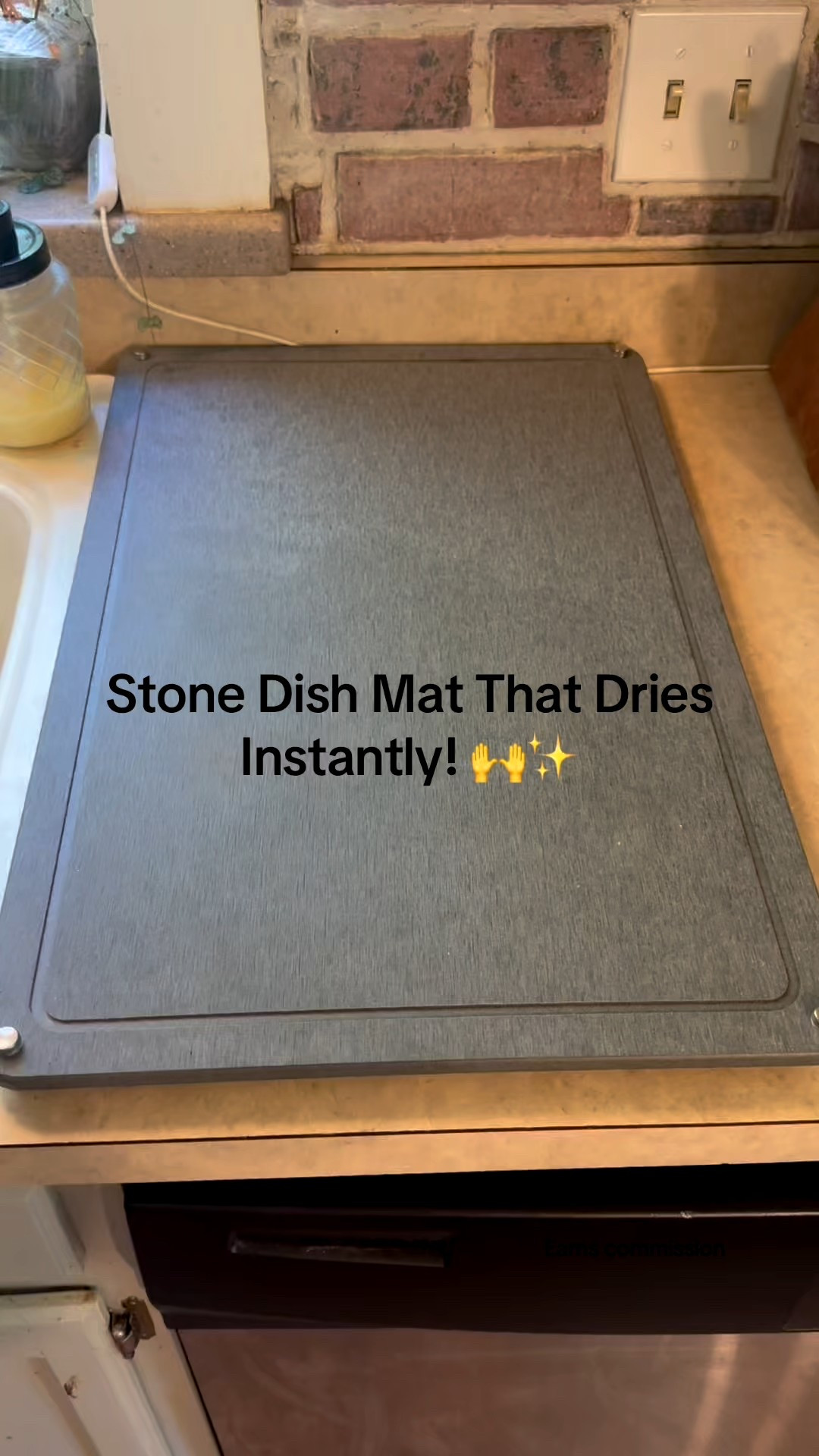 The perfect solution to cloth dish mats that tend to get gross! This diatomaceous earth stone may not only looks sleek but it out preforms cloth mats in every way.

I’ve linked some similar products in my post but for an exact link please comment below! 

#LTKFindsUnder50 #LTKHome #LTKFamily