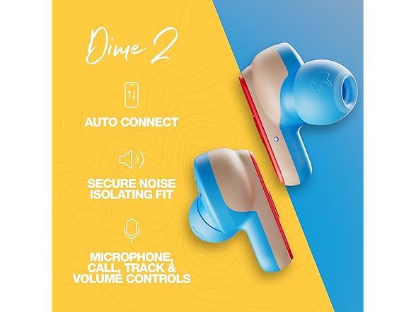 (NEW) Skullcandy Dime 2 In-Ear Wireless Earbuds - $14.99 - Free shipping for Prime members | Woot!