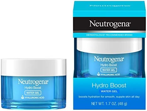 Neutrogena Hydro Boost Hyaluronic Acid Hydrating Water Face Gel Moisturizer for Dry Skin, 1.7 fl. oz | Amazon (US)